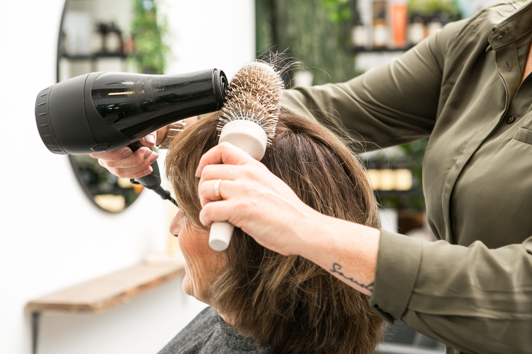 Wassen föhnen Alkmaar kapper biologisch eco producten